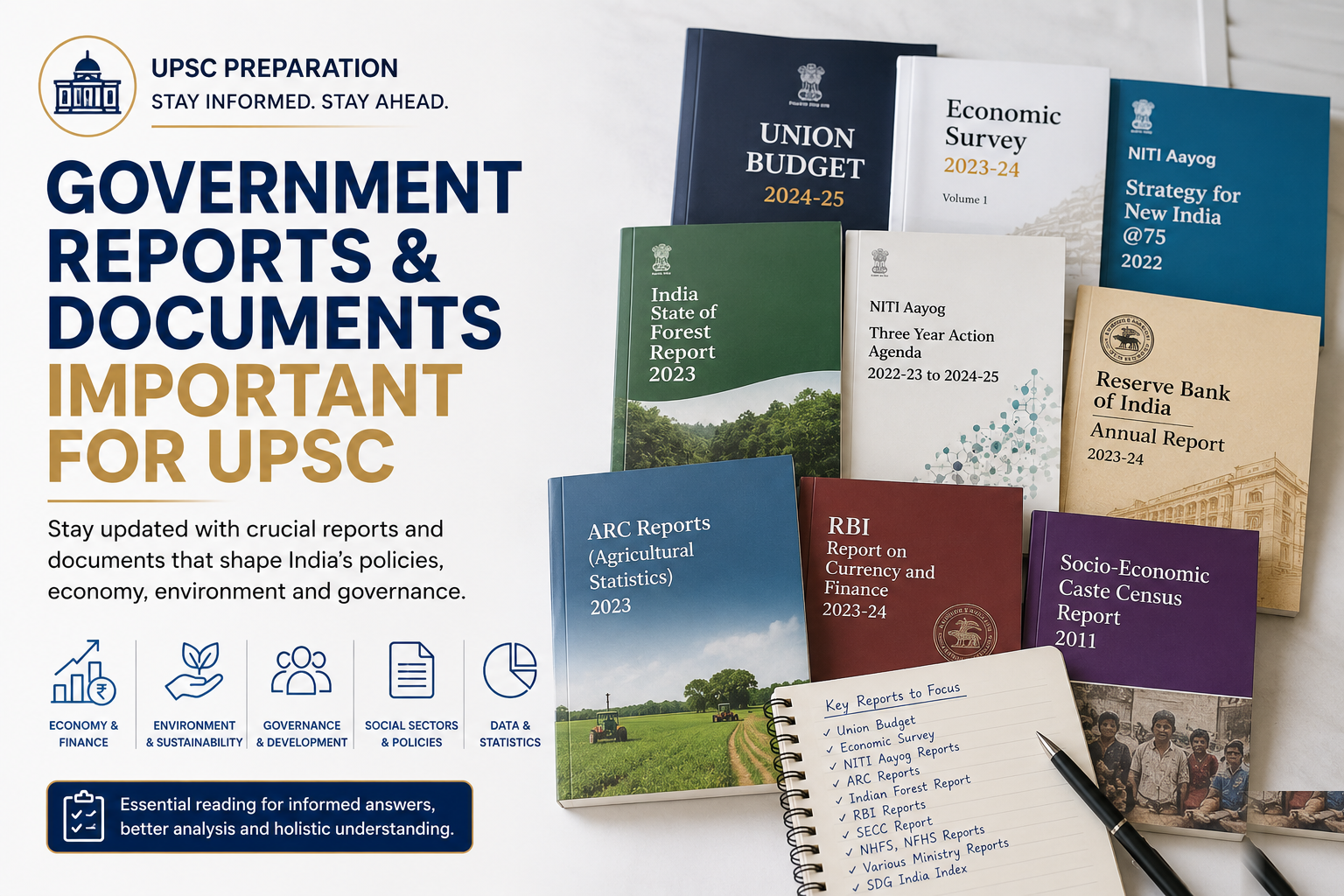 Government Reports & Documents Coverage